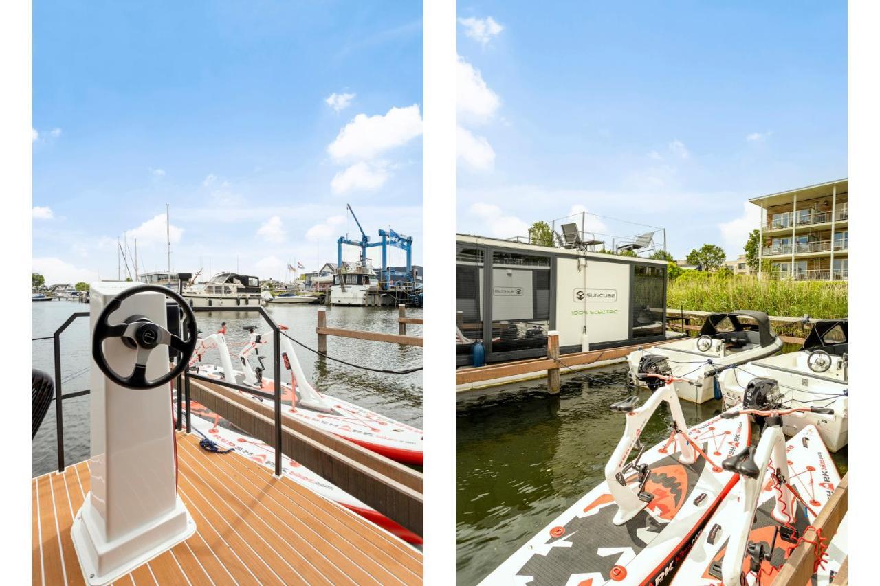 Cosy Tiny Houseboats Near Beach And Restaurants By Weltevreden Experience Zeewolde Exterior foto